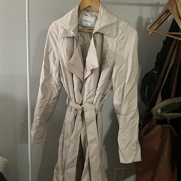 Babaton Cream Trench/Duster Coat [will steam if bought] - Picture 2 of 4